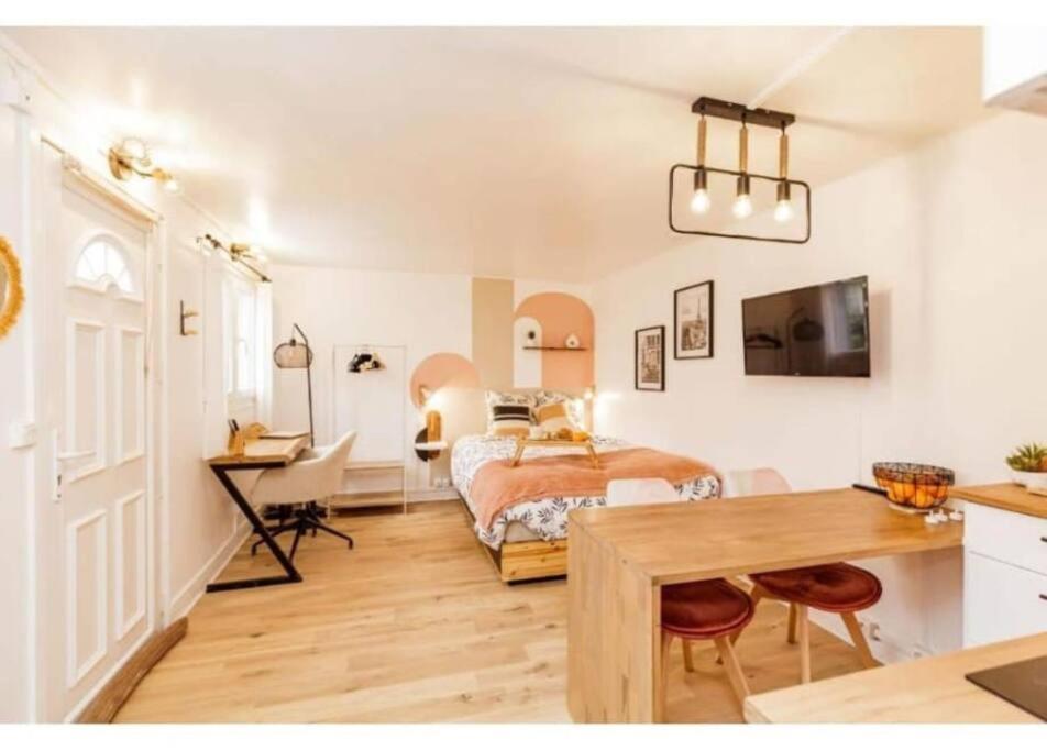 Charmant Studio Lumineux Calme Asnières Dış mekan fotoğraf