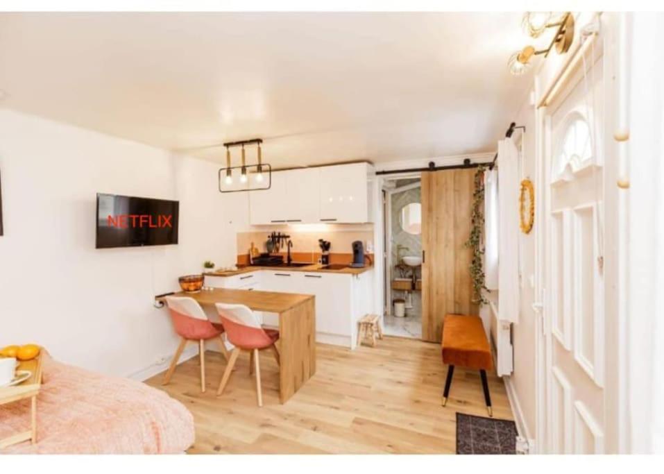 Charmant Studio Lumineux Calme Asnières Dış mekan fotoğraf